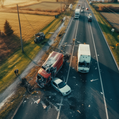 Zanesville, OH – Two-Semi Collision Closes Portion of I-70 West Near Mile Marker 158